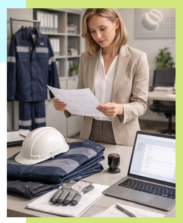 Сертификация спецодежды в Североуральске от 7211 р. | Алешин-Сву