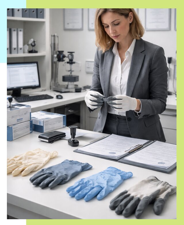 Сертификация перчаток в Североуральске от 8756 р. | Алешин-Сву