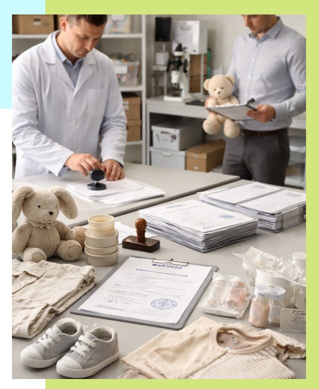 Сертификация детских товаров в Североуральске от 15452 р. | Алешин-Сву