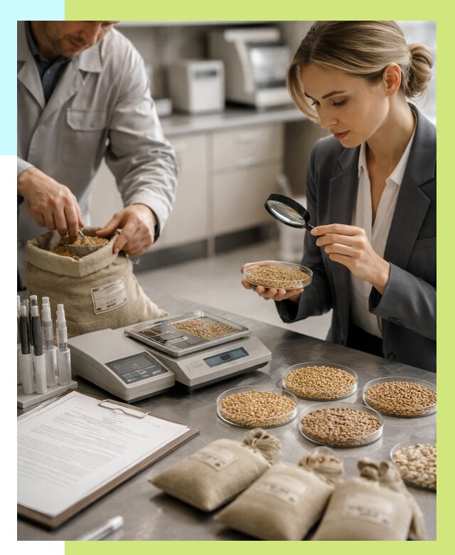 Сертификация зерна в Североуральске по цене от 15452 р. | Алешин-Сву