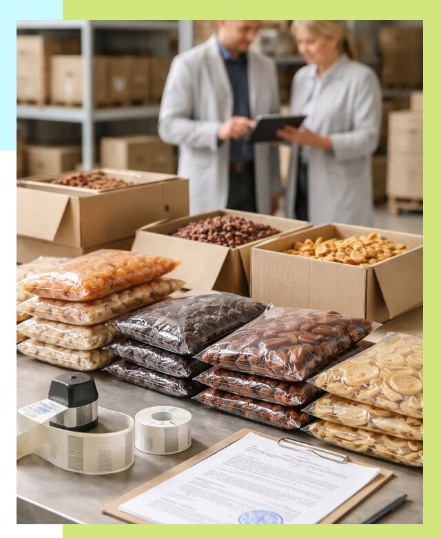 Сертификация сухофруктов в Североуральске от 12361 р. | Алешин-Сву под ключ