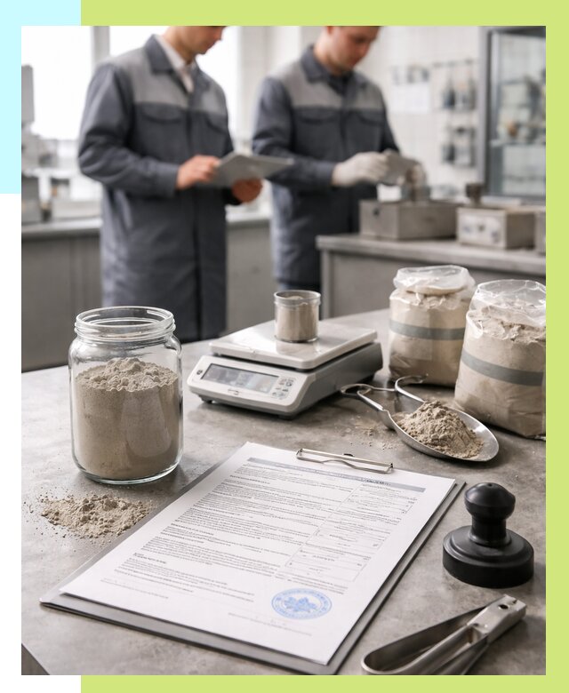 Сертификация цемента в Североуральске от 20602 р. | Алешин-Сву