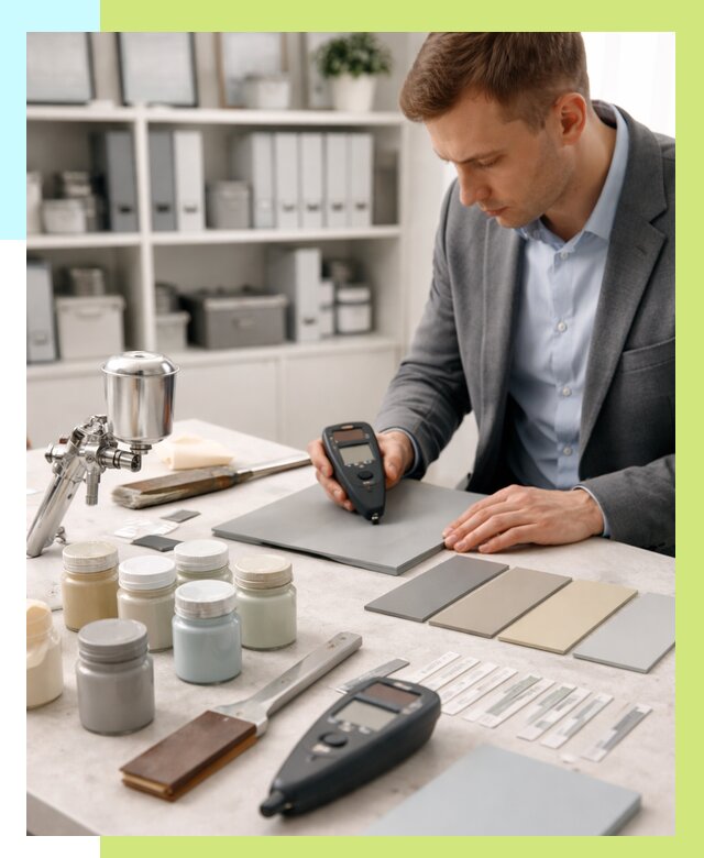 Сертификация краски в Североуральске от 25753 р. | Алешин-Сву центр