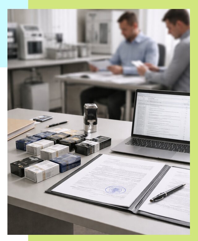 Сертификация сигарет под ключ в Североуральске от 46355 р. | Алешин-Сву