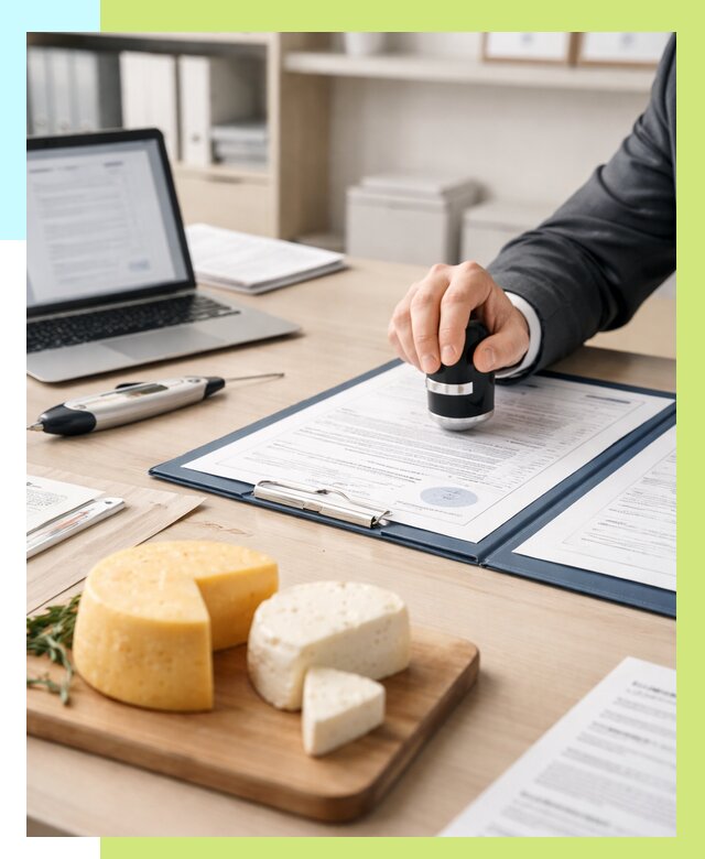 Сертификация сыров в Североуральске от 15452 р | Сертификат на сыр Алешин-Сву