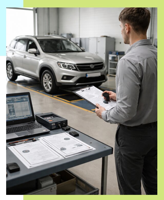 Сертификация транспортных средств в Североуральске от 12361 р. | Алешин-Сву