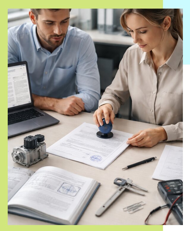 Выдача паспорта изделия и техническая экспертиза продукции в Североуральске