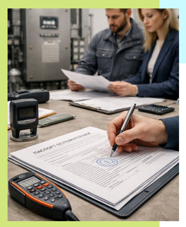 Оформление паспорта эксплуатации оборудования в Североуральске