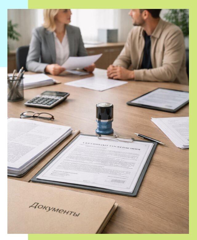 Сертификат соответствия на продукцию в Североуральске от 15452 р.|Алешин-Сву