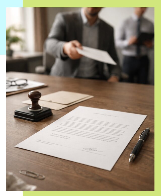 Отказное письмо по сертификации в Североуральске от 3605 р. | Алешин-Сву