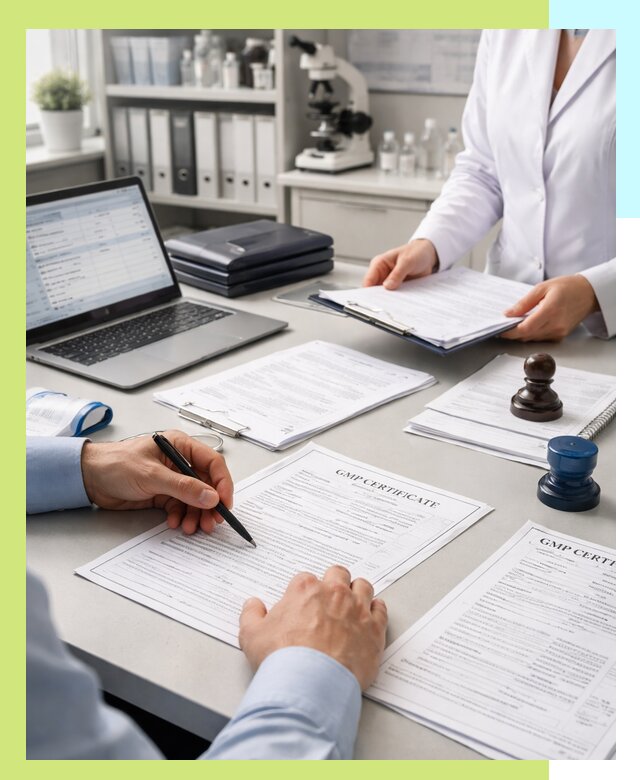 Оформление сертификата GMP в Североуральске для фармпроизводства