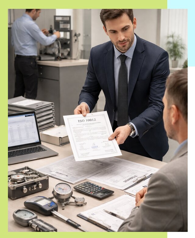 Выдача сертификата ISO 10012 по требованиям метрологии в Североуральске